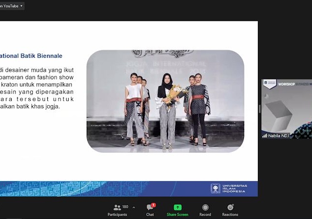 Mahasiswi UII Giat Lestarikan Usaha Batik Sembari Kuliah