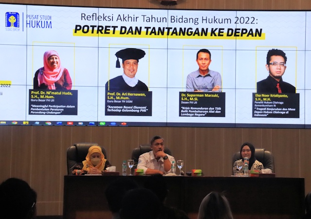 Menilik Potret dan Tantangan Hukum Indonesia ke Depan