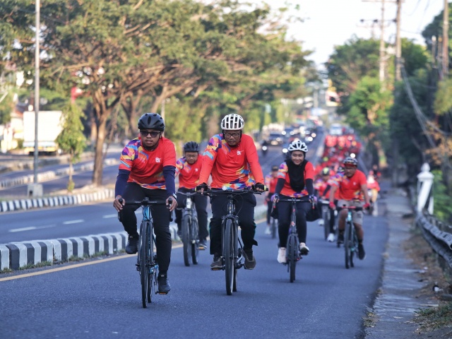 FBE UII Kembali Menggelar Fun Bike Dalam Rangka Milad ke-81 UII