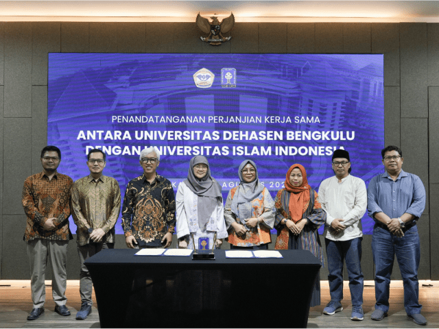 UII dan Universitas Dehasen Jalin Kerja Sama