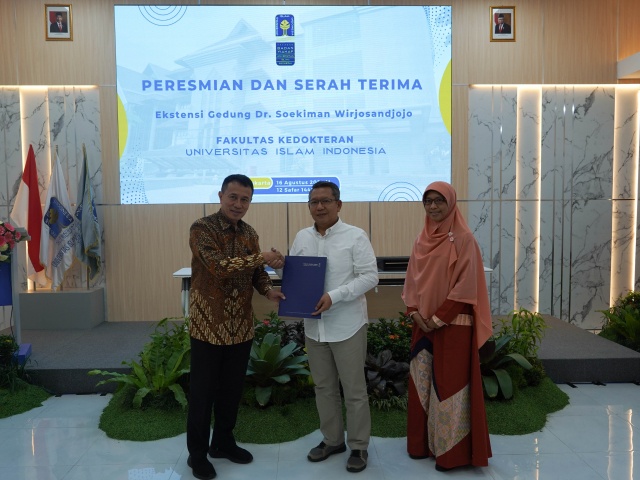 YBW UII Meresmikan Ekstensi Gedung Dr. Soekiman Wirjosandjojo