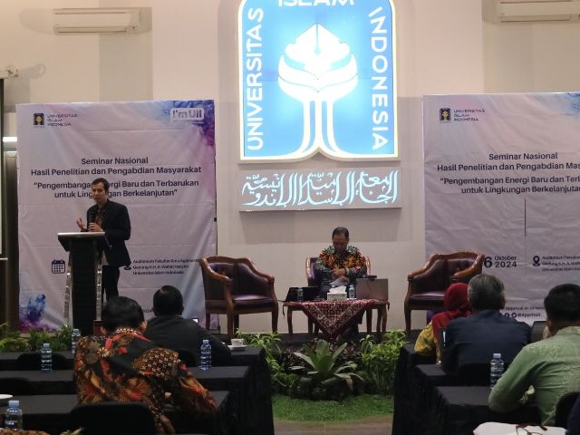 Seminar Nasional DPPM UII  Bahas Pengembangan Energi Baru dan Terbarukan untuk Lingkungan Berkelanjutan