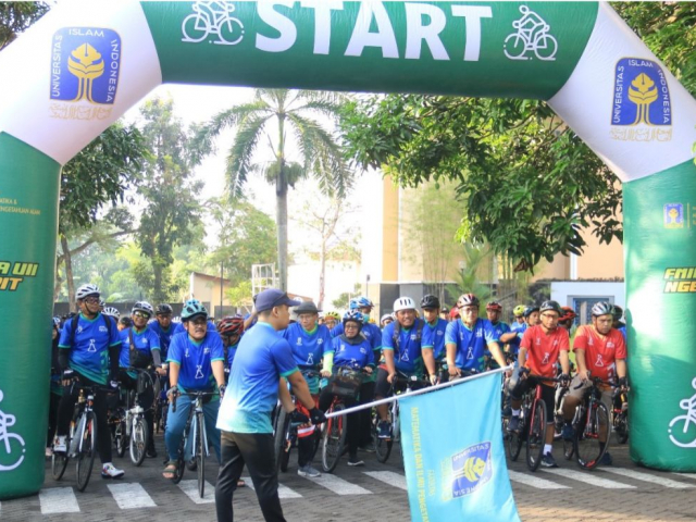 Peringati Milad ke-29, FMIPA UII Gelar Fun Bike 2024