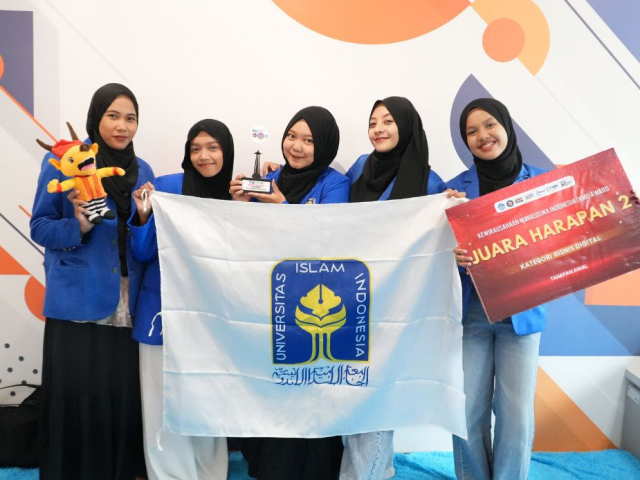 Tim UII Sukses Meraih Juara Harapan 2 di KMI Expo XV 2024