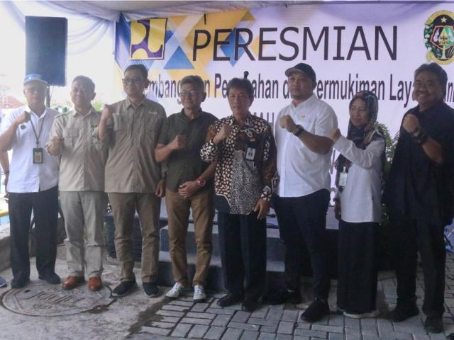 PPAr UII Hadiri Peresmian Pembangunan Perumahan dan Permukiman Layak Huni Kawasan Terban